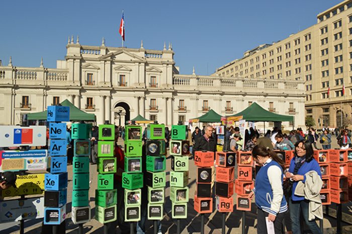 Feria Científica escolar se llevó a cabo en plena Plaza de la Constitución
