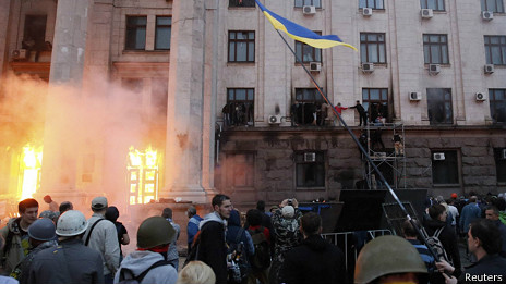 Ucrania: decenas de muertos en enfrentamiento en Odesa