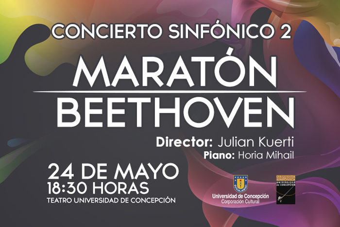 Maratón Beethoven en Teatro de la Universidad de Concepción, 24 de mayo