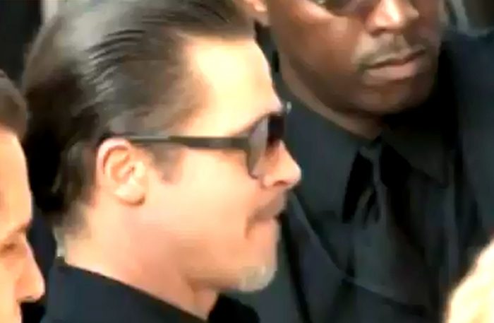 Brad Pitt fue agredido durante el estreno de «Maléfica» en Los Ángeles