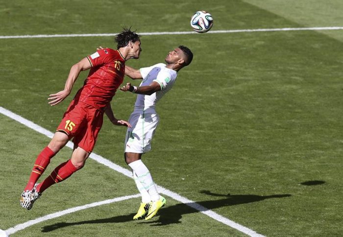 Bélgica extremó recursos para vencer a Argelia por el Grupo H del Mundial