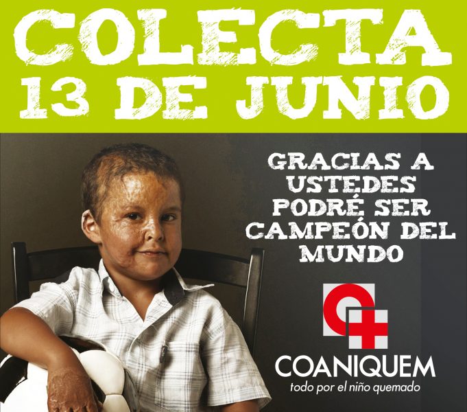 Coaniquem realiza este viernes su colecta anual y lanza campaña con Bomberos para bajar cifras de niños quemados