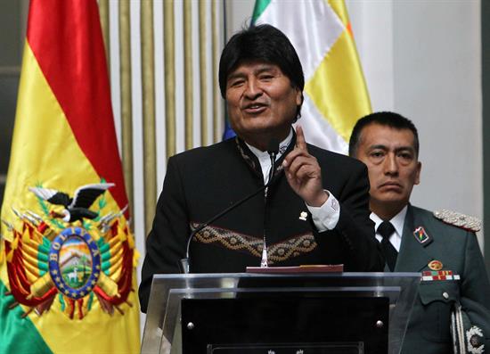 Morales dice que «reloj del sur» recuerda que Bolivia sufrió «invasión» de Chile