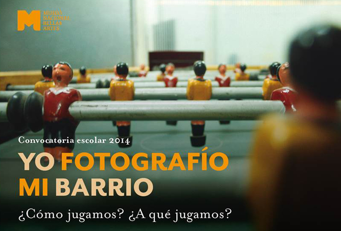 Convocatoria escolar 2014 ‘Yo Fotografío mi Barrio,  ¿Cómo jugamos? ¿A qué jugamos?’