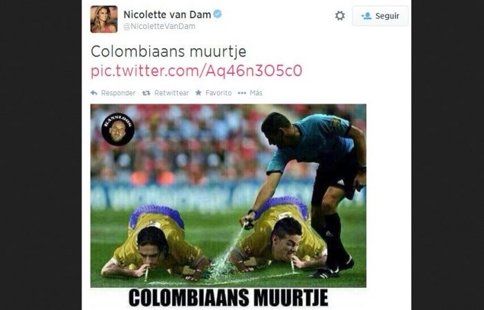 Colombia pide explicaciones a Holanda y a Unicef por meme sobre coca y fútbol