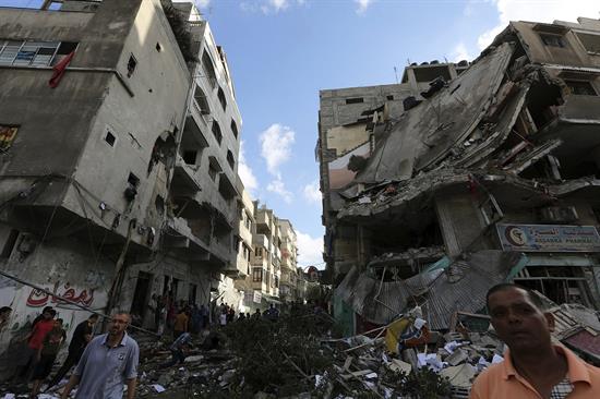 330 palestinos muertos en la ofensiva israelí, de los cuales más de 70 han sido en el último día