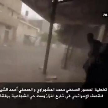 Cómo se viven los ataques en las calles de Gaza