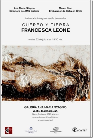 «Cuerpo y tierra» de Francesca Leone en Galería A.M.S. Marlborough, del 22 de julio al 5 de agosto