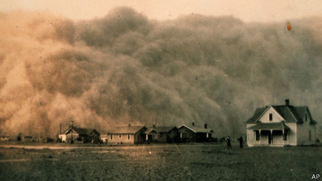 Las impresionantes tormentas de polvo que pueden arrasar Oklahoma