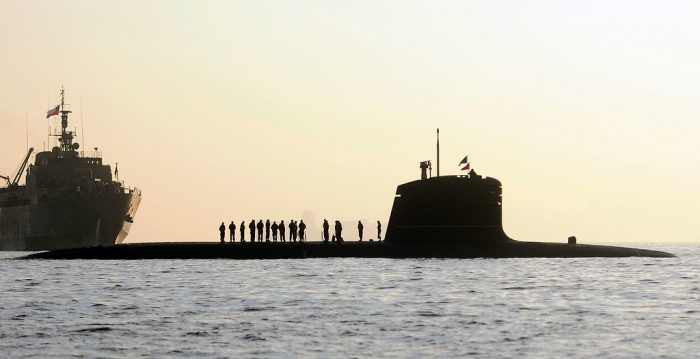 Submarino Scorpene de la Armada colisiona con fragata frente a Valparaíso