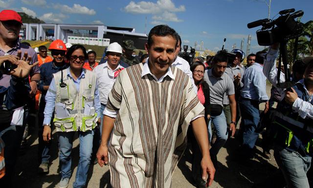 Ollanta Humala: «El inicio de la frontera terrestre es el Punto Concordia»