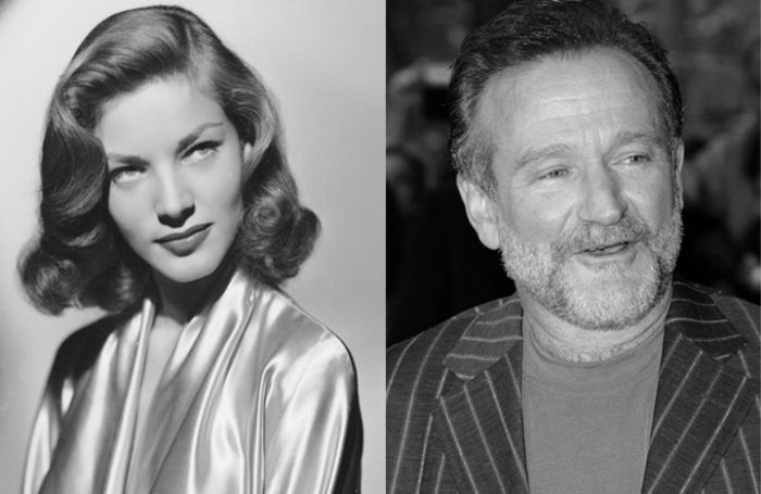 El luto de la Academia: Williams y Lauren Bacall, dos grandes del cine de Hollywood