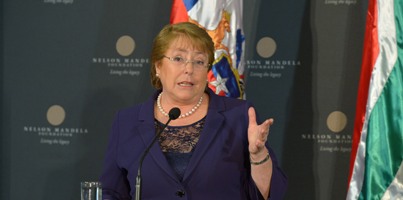 Bachelet: “Las sociedades quieren ser consultadas de una manera más compleja y completa que el voto”