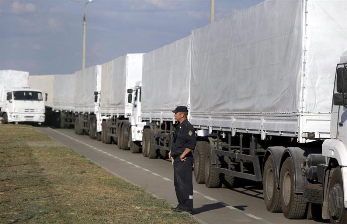 Ucrania denuncia ante la ONU violación de su soberanía por entrada de convoy ruso