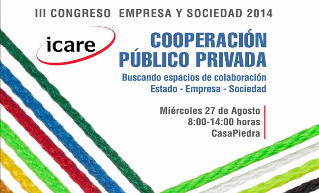 En vivo: Seminario ICARE sobre cooperación público y privada