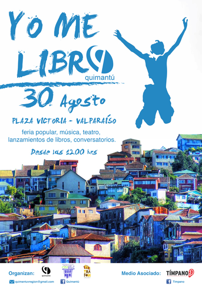 Editorial Quimantú celebra festival cultural en Valparaíso, 30 de agosto