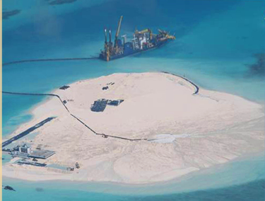 Las islas que China fabrica para extender su dominio marítimo