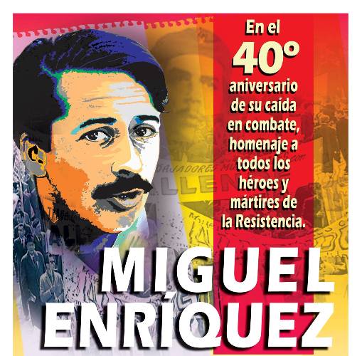 Líderes de la Confech participarán en homenaje a Miguel Enríquez