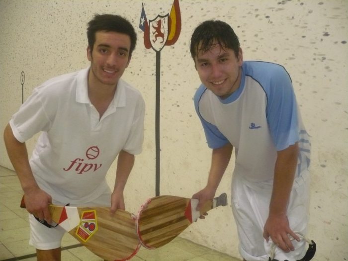 Pelota Vasca: Chilenos Domínguez y Romero quedaron entre los cuatro primeros del mundo