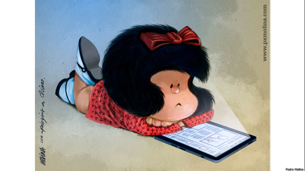 Cinco grandes del humor gráfico homenajean a Mafalda