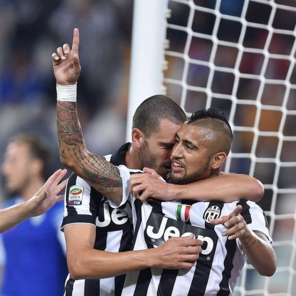 Vidal vuelve al gol con doblete en victoria de la Juventus