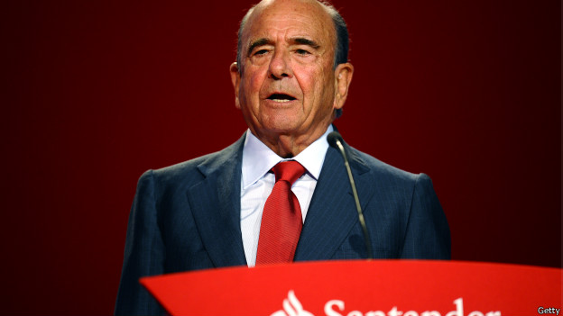 Muere el presidente del Banco Santander