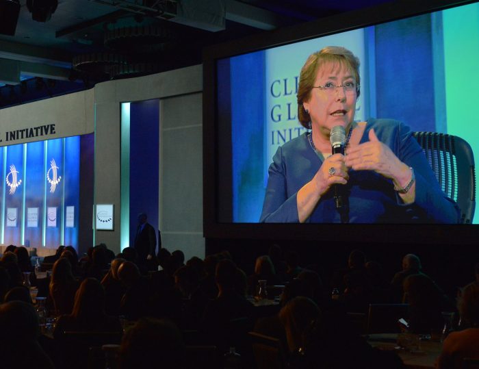 Bachelet dice en EE.UU. que la Reforma Tributaria es una herramienta para reducir la desigualdad