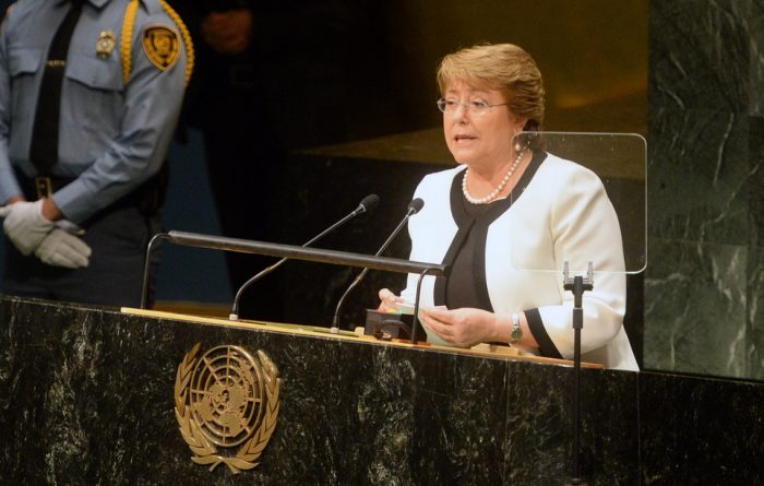 Bachelet reafirma en la ONU compromiso de Chile para reducir 20% las emisiones de CO2 en 2020