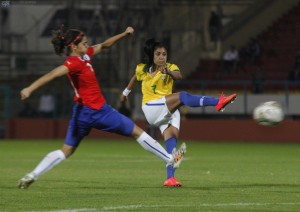 La ‘Roja’ cayó ante Brasil por la Copa América femenina ‘Ecuador 2014’