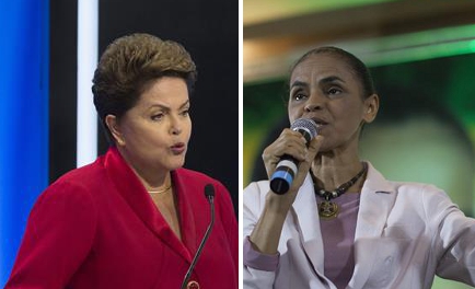Sondeo da a Rousseff ventaja de nueve puntos sobre Silva en segunda vuelta