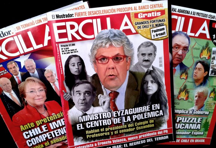 Ercilla y otras revistas suspenden su publicación por falta de pagos de la distribuidora de Copesa