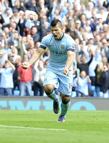 Manchester City de Pellegrini goleó al Tottenham con ‘show’ de Agüero