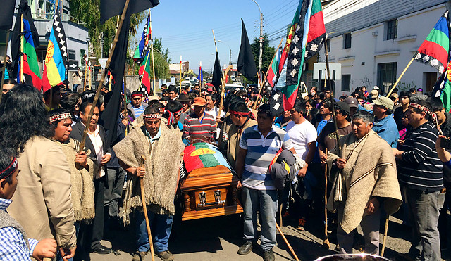 Incidentes en cortejo fúnebre de mapuche que murió atropellado en Galvarino