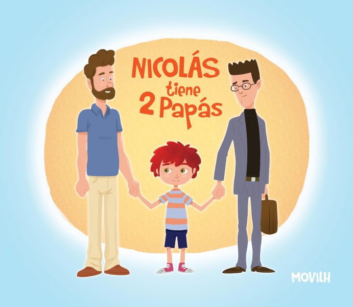 La polémica que ha desatado «Nicolás tiene dos papás», el cuento homoparental que se lee en los jardines de la Junji