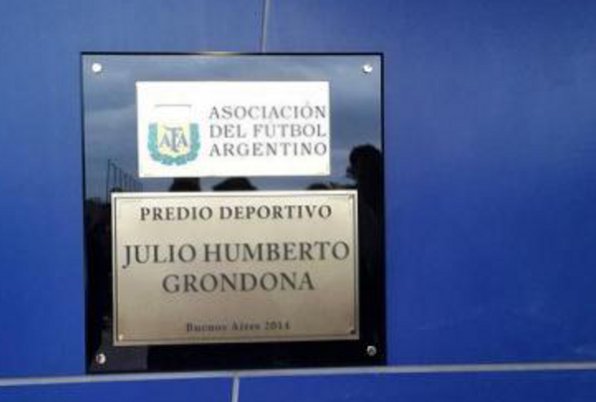 Predio de entrenamiento de selección argentina ya se llama Grondona