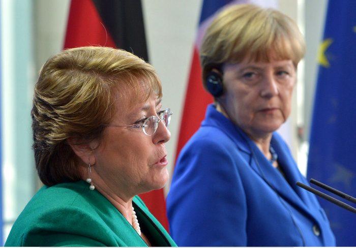 Bachelet agradece en Alemania la acogida que recibió como exiliada
