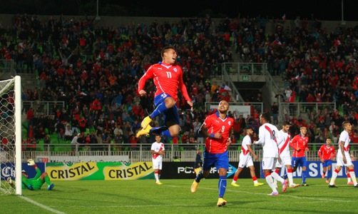 La ‘Roja’ superó con claridad a Perú en amistoso jugado en Valparaíso