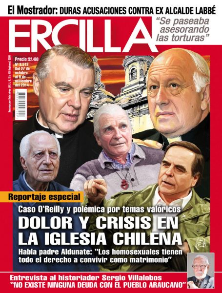 Ercilla trae reportaje sobre crisis de la Iglesia por caso O’Reilly y temas valóricos