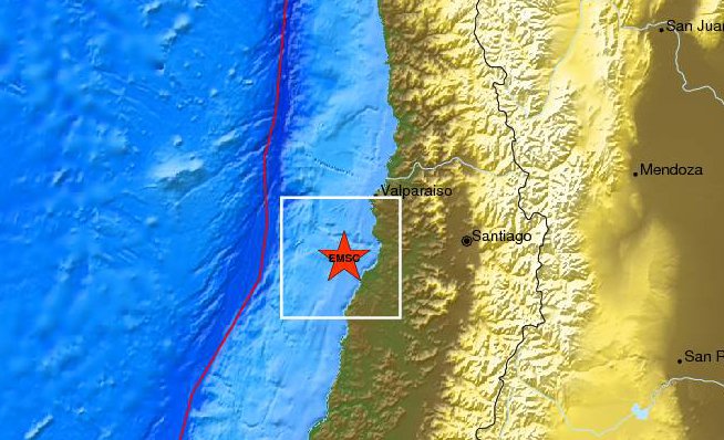 Leve sismo de 4.9 grados Richter sacudió este martes la zona central