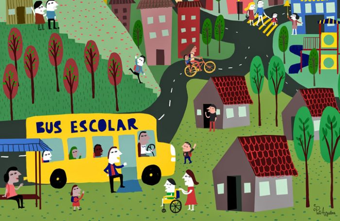 Diez ilustradores dan vida a campaña por los derechos del niño en Feria del Libro de Santiago