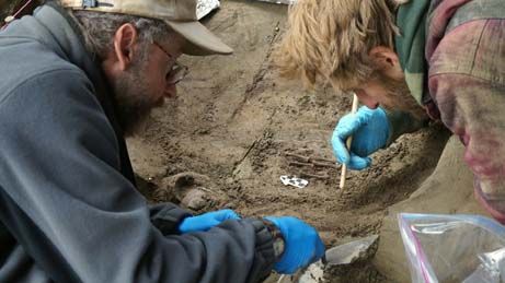 Descubren en Alaska los restos de dos bebés enterrados durante la última glaciación