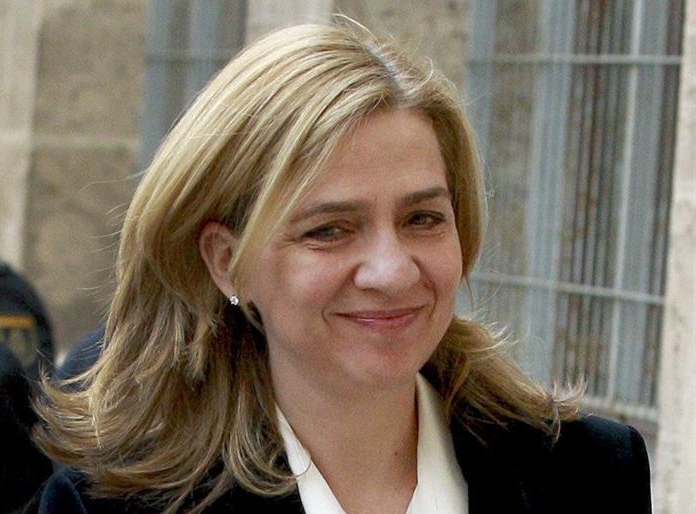 La infanta Cristina, hermana de Felipe VI, imputada por delito fiscal
