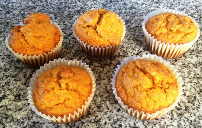 Lanzan muffins sin azúcar de zanahoria y coco para diabéticos