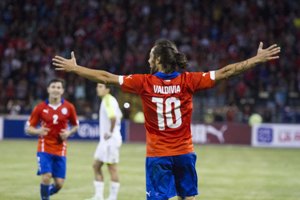 Chile apabulló a Venezuela 5-0 con un espléndido Jorge Valdivia