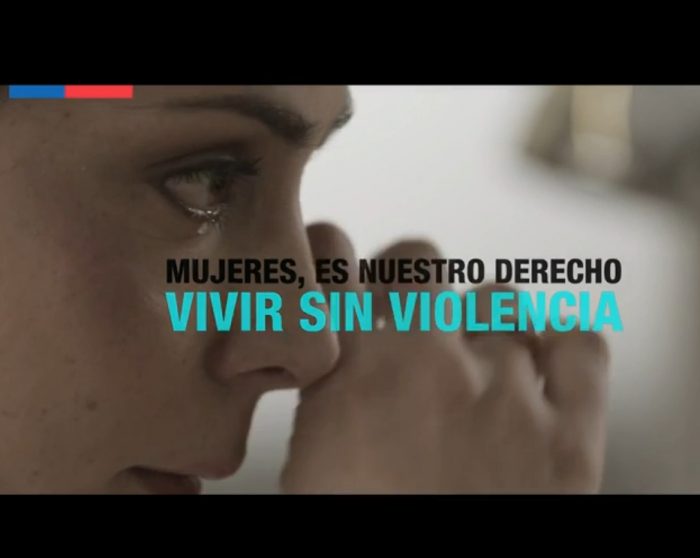 La campaña del Sernam para prevenir la violencia contra mujeres