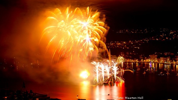 Las islas del Pacífico Sur dan la bienvenida al 2015