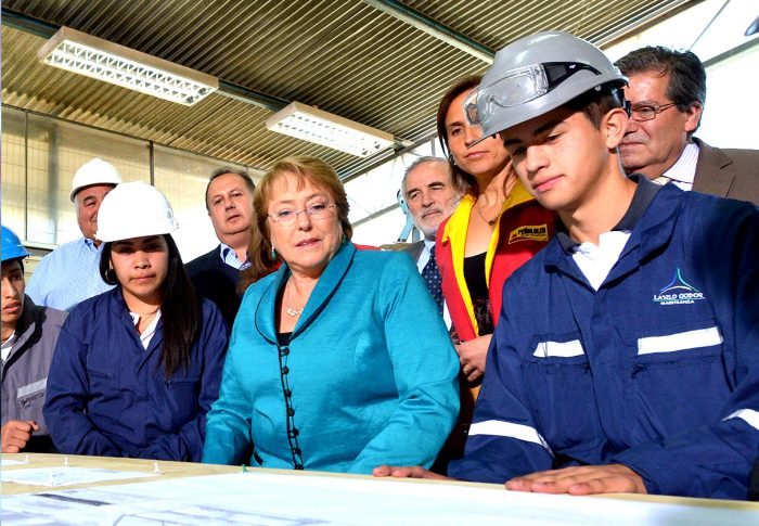 Bachelet  firma proyecto que crea 15 Centros de Formación Técnica estatales