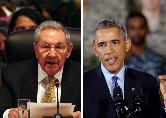 Obama y Raúl Castro acuerdan dialogar para restablecer las relaciones diplomáticas entre EE.UU. y Cuba