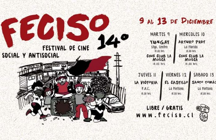El Cine Social y Antisocial de FECISO recorre diversas comunas de la capital