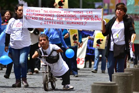 Ausencia de autoridades de Gobierno y legisladores marcan marcha de personas con discapacidad